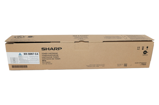 SHARP CYAN TONER - MX80NTCA