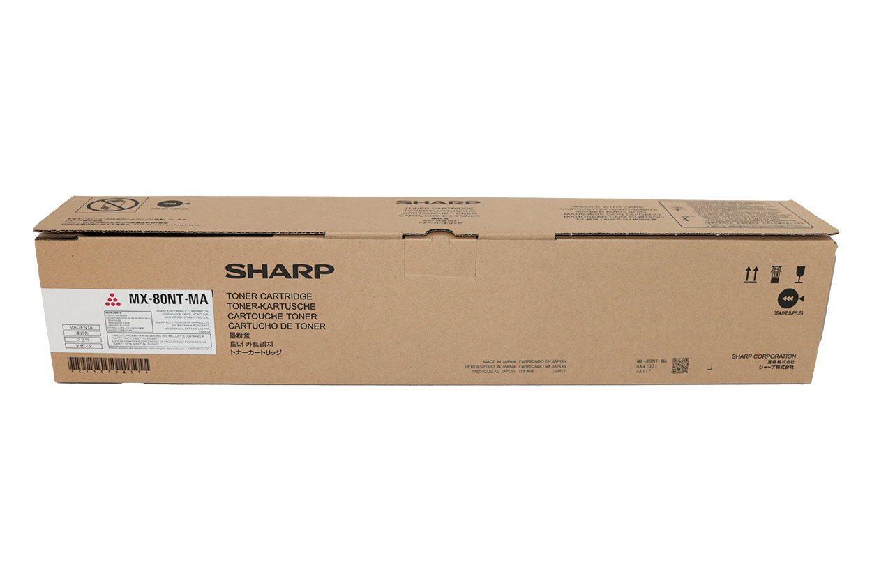 SHARP MAGENTA TONER - MX80NTMA