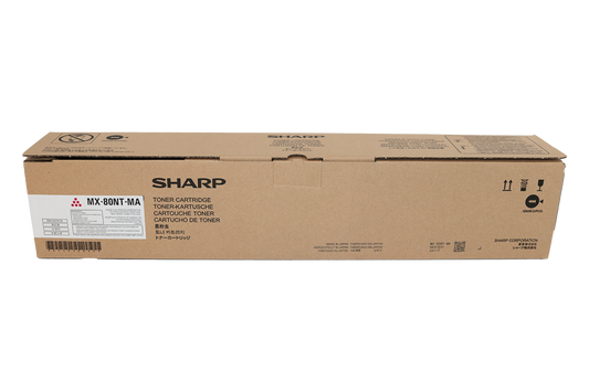 SHARP MAGENTA TONER - MX80NTMA