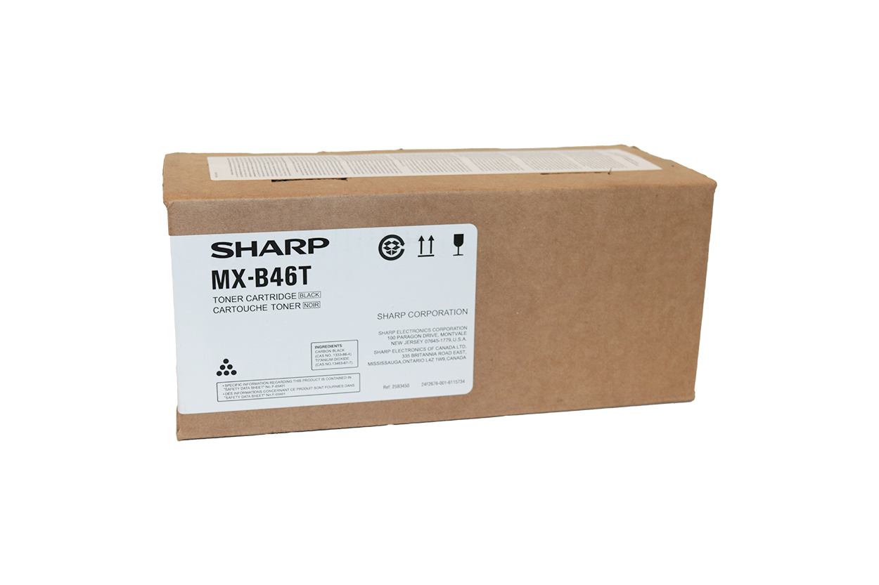 SHARP TONER CARTRIDGE - 25K YIELD - MXB46T