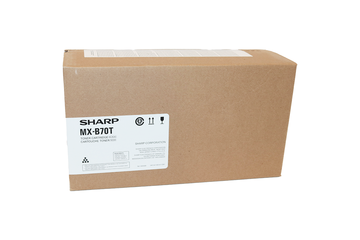 SHARP TONER CARTRIDGE - 45K YIELD - MXB70T