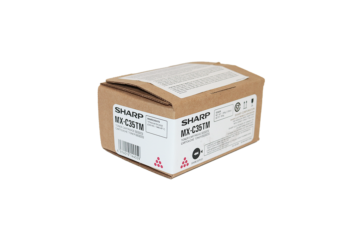 SHARP MAGENTA TONER CARTRIDGE - 6K YIELD - MXC35TM