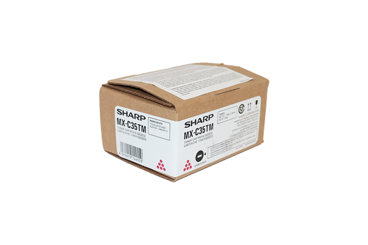 SHARP MAGENTA TONER CARTRIDGE - 6K YIELD - MXC35TM