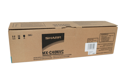 SHARP CYAN DEVELOPER CARTRIDGE - MXC40NVC