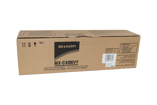 SHARP YELLOW DEVELOPER CARTRIDGE - MXC40NVY