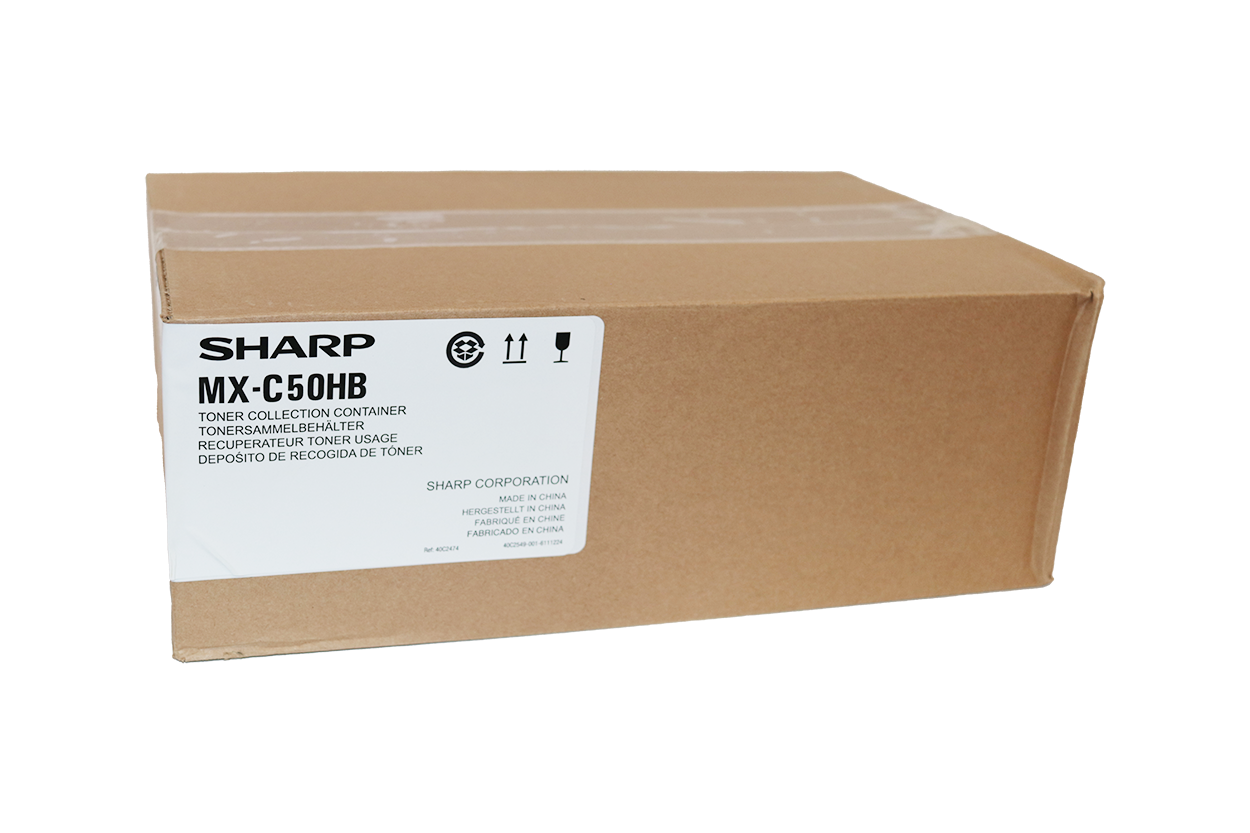 SHARP WASTE TONER BOTTLE - 90K YIELD - MXC50HB