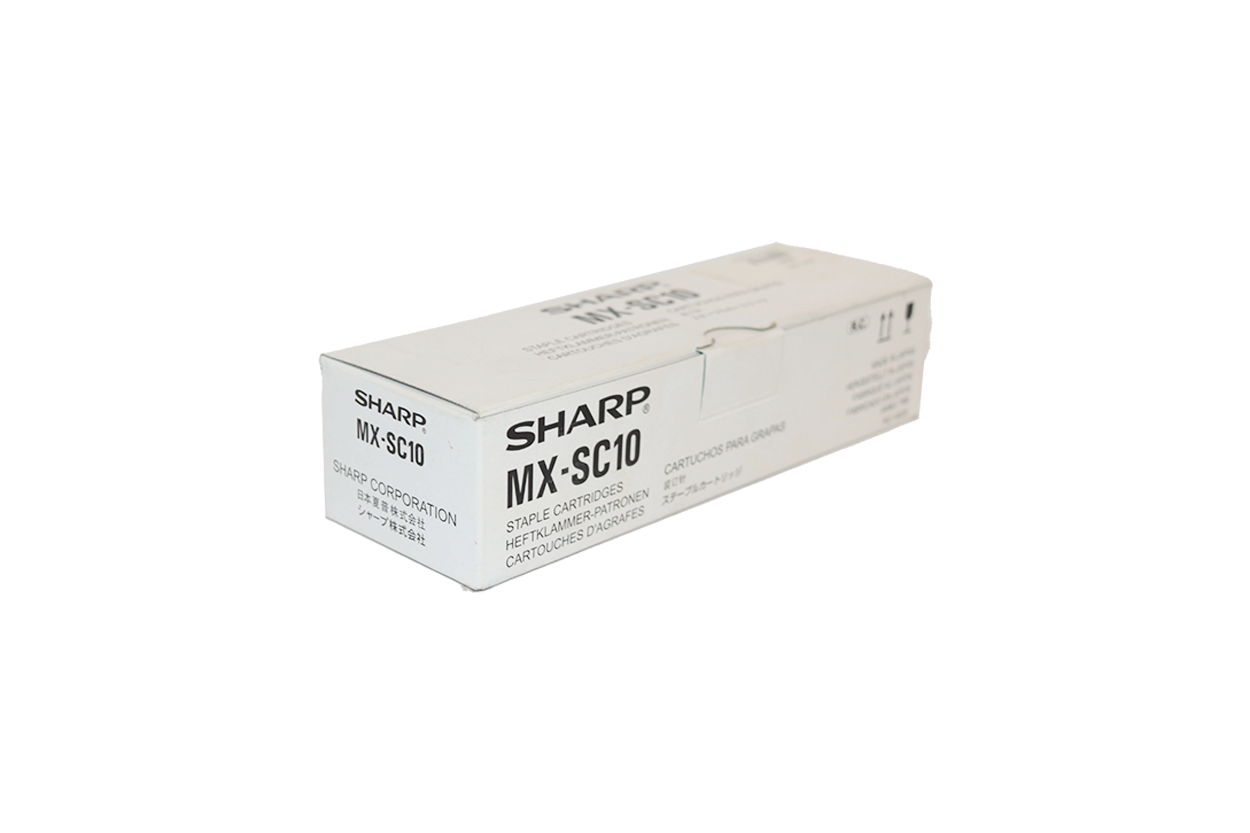 SHARP MXSC10 STAPLE CARTRIDGE (MX-FN14 - 3 CTG PER BOX) - MXSC10