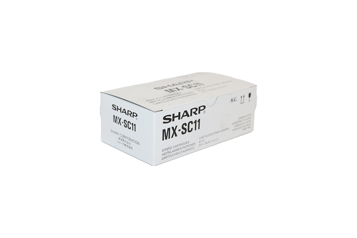 SHARP MXSC11 STAPLE CARTRIDGE (MX-FN30/31 - 3 CTG PER BOX) - MXSC11