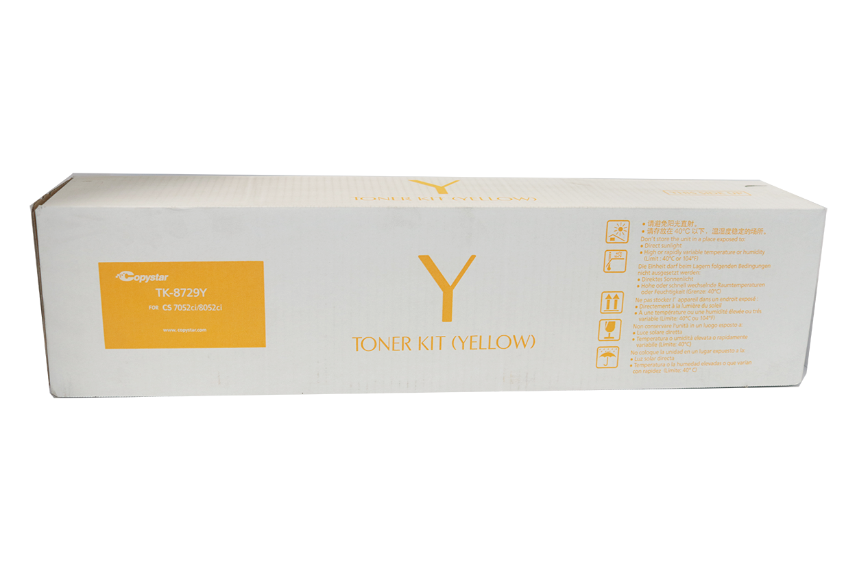 KYOCERA YELLOW TONER (REPLACED BY TK8739Y) - TK8729Y