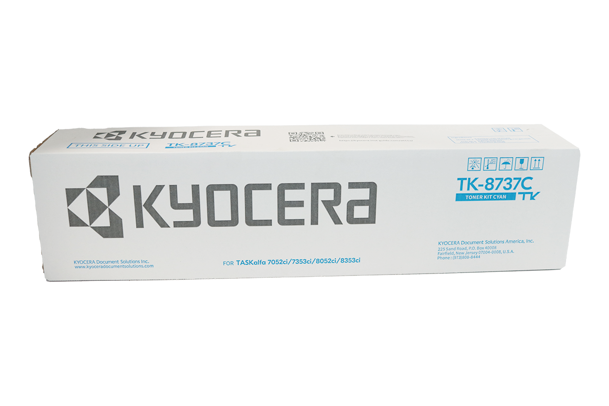 KYOCERA CYAN TONER - TK8737C